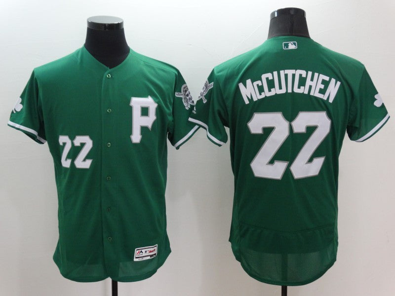 Andrew McCutchen Pittsburgh Pirates green jersey