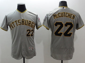 Andrew Mccutchen Pittsburgh Pirates grey jersey