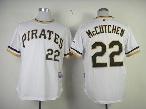 Andrew McCutchen Pittsburgh Pirates white Alternate jersey