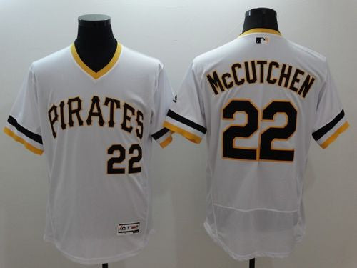 Andrew McCutchen Pittsburgh Pirates white Authentic jersey