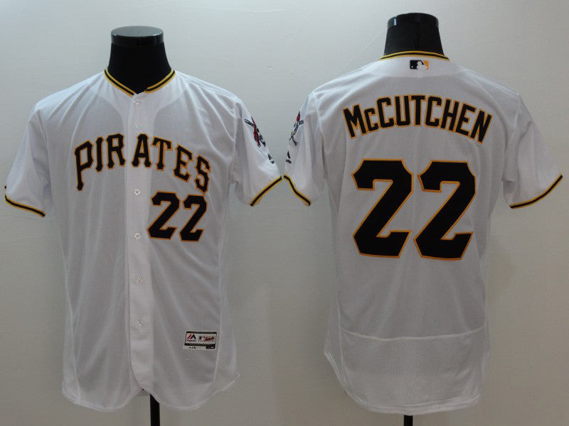 Andrew Mccutchen Pittsburgh Pirates white jersey