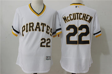 Andrew McCutchen Pittsburgh Pirates white Throwback jersey