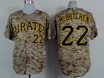 McCutchen Pittsburgh Pirates camo Alternate jersey
