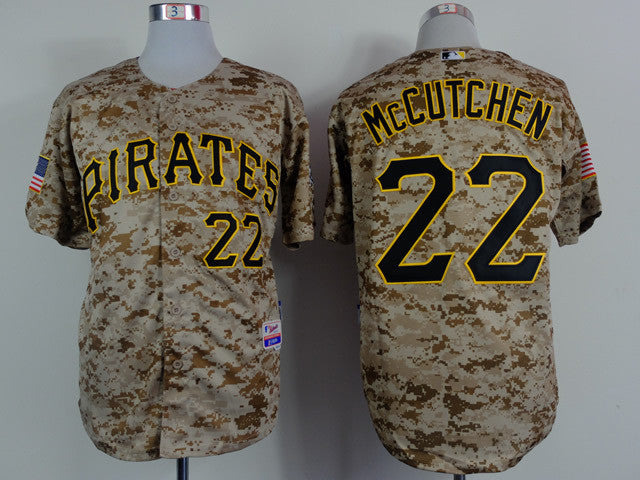 McCutchen Pittsburgh Pirates camo Alternate jersey