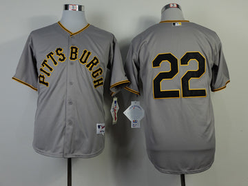 McCutchen Pittsburgh Pirates grey jersey