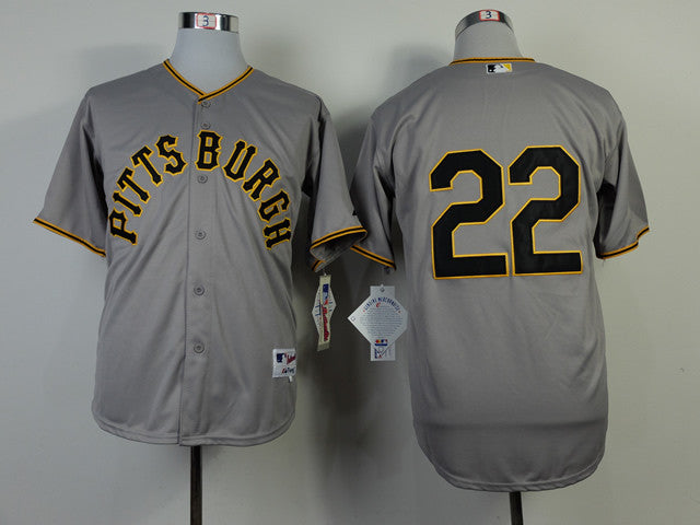 McCutchen Pittsburgh Pirates grey jersey