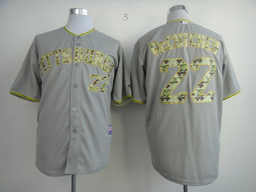 Mccutchen Grey Pittsburgh Pirates camo Camo jersey