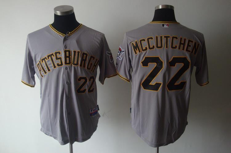 Mccutchen Pittsburgh Pirates grey jersey