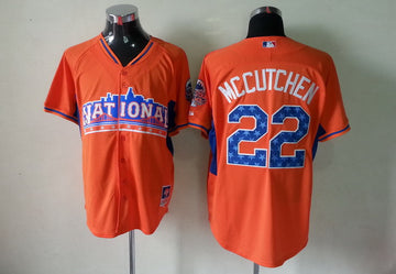 Mccutchen Pittsburgh Pirates orange jersey