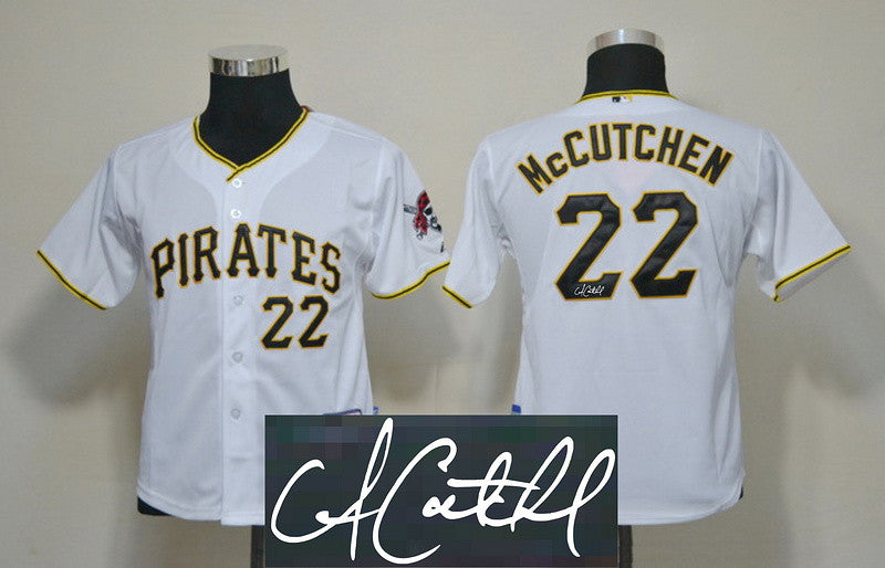 Mccutchen Pittsburgh Pirates white jersey