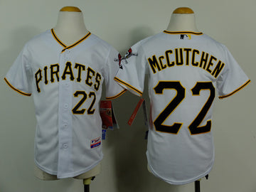 McCutchen Pittsburgh Pirates white jersey