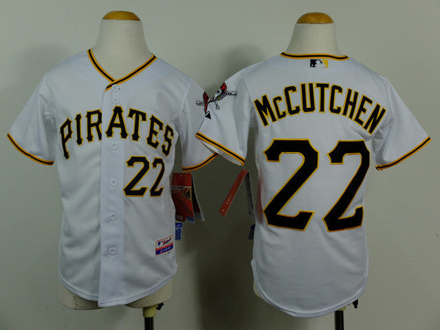 McCutchen Pittsburgh Pirates white jersey