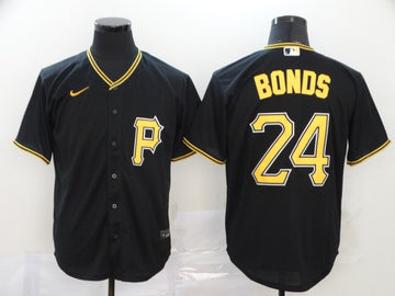 Barry Bonds Pittsburgh Pirates black jersey