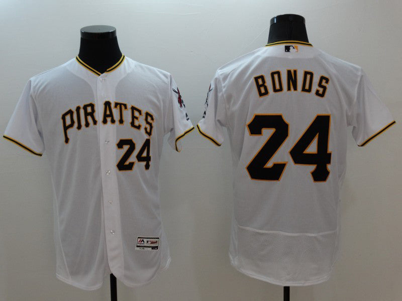 Barry Bonds Pittsburgh Pirates white jersey