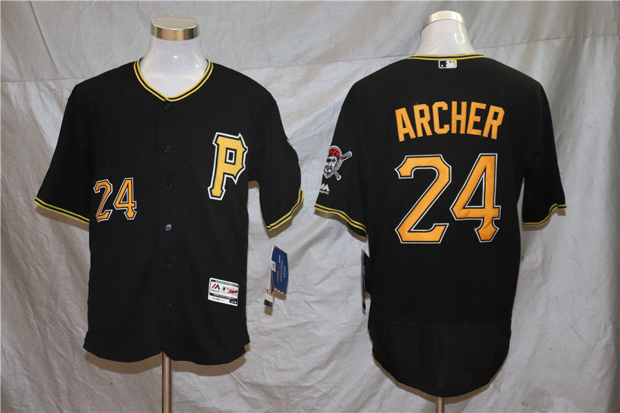 Chris Archer Pittsburgh Pirates black jersey