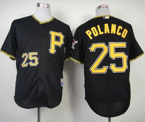 Gregory Polanco Pittsburgh Pirates black jersey