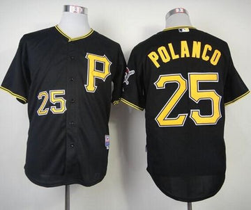 Gregory Polanco Pittsburgh Pirates black jersey