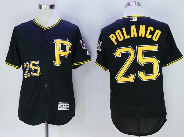 Gregory Polanco Pittsburgh Pirates black jersey