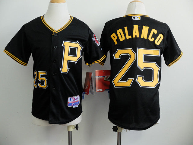 Polanco Pittsburgh Pirates black jersey