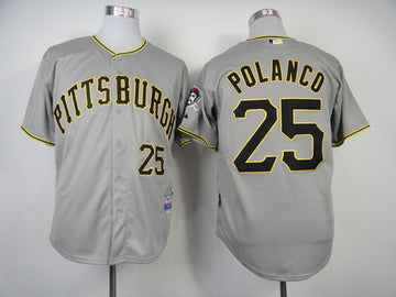 Polanco Pittsburgh Pirates grey jersey