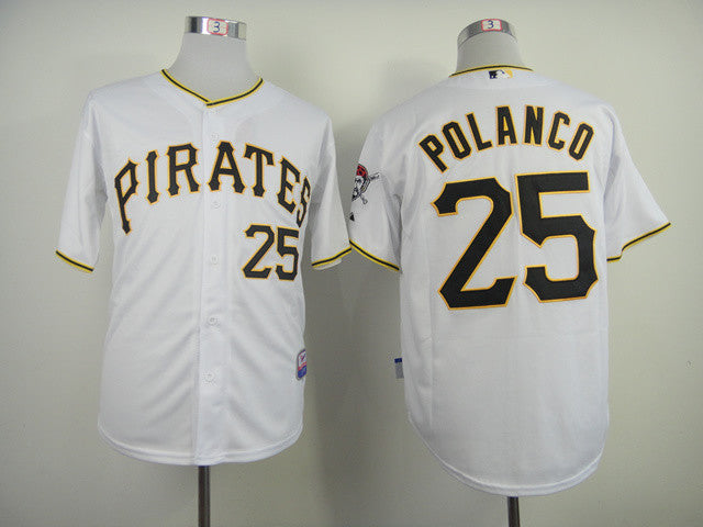 Polanco Pittsburgh Pirates white jersey