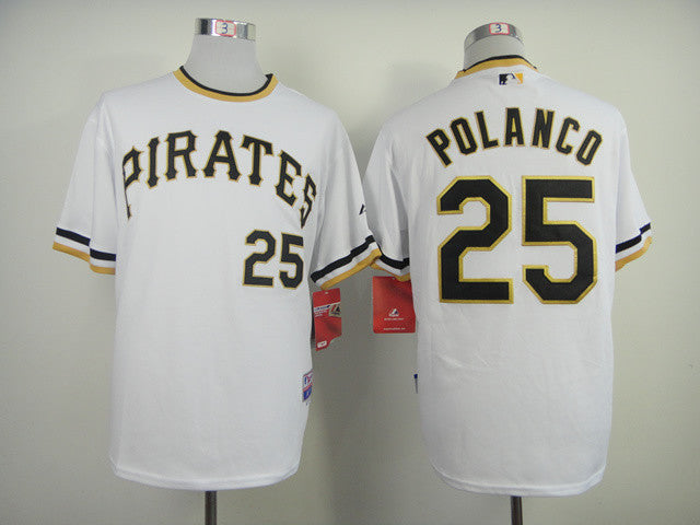 Polanco Pittsburgh Pirates white jersey