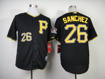 Sanchez Pittsburgh Pirates black jersey