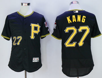 Jung Ho Kang Pittsburgh Pirates black jersey