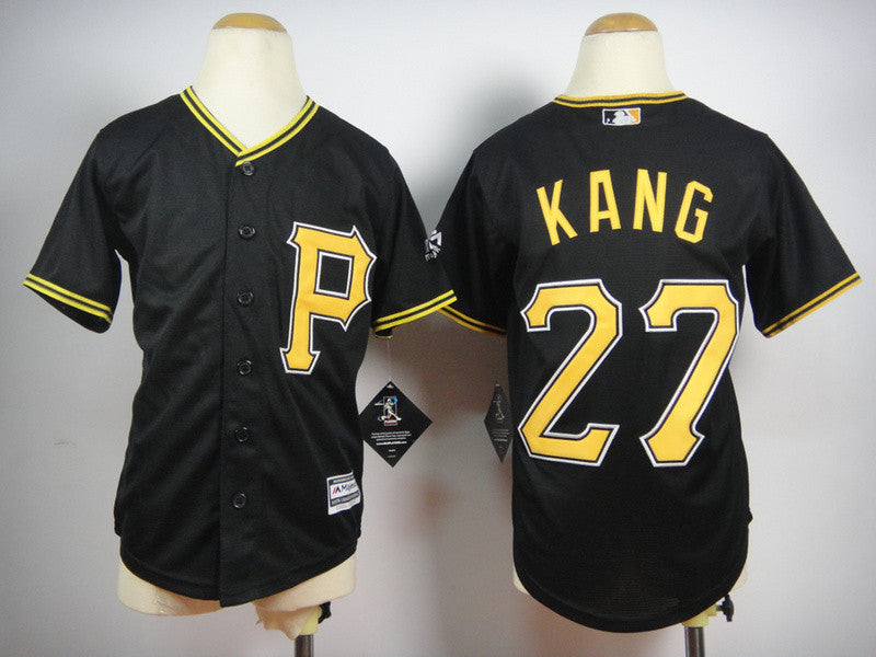 Jung Ho Kang Pittsburgh Pirates black jersey