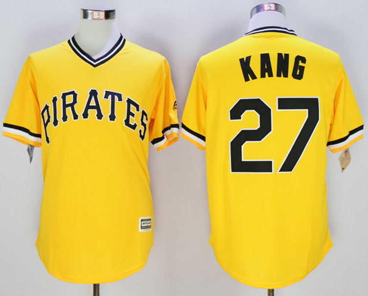 Jung-Ho Kang Pittsburgh Pirates gold jersey