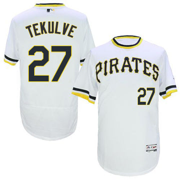 Jung Ho Kang Pittsburgh Pirates white Cooperstown jersey