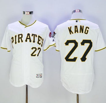 Jung-ho Kang Pittsburgh Pirates white Authentic jersey