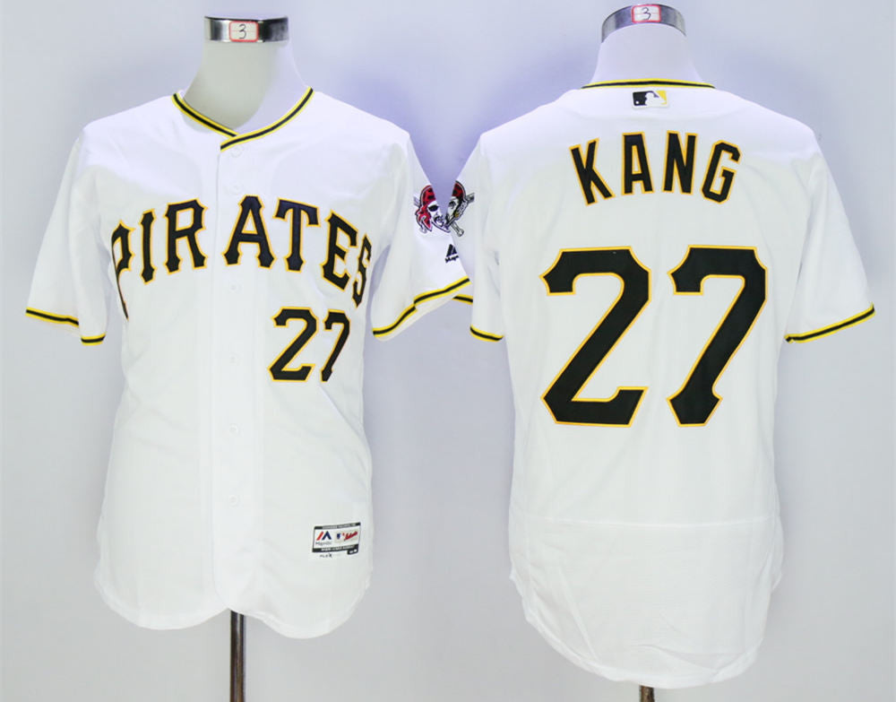 Jung Ho Kang Pittsburgh Pirates white jersey