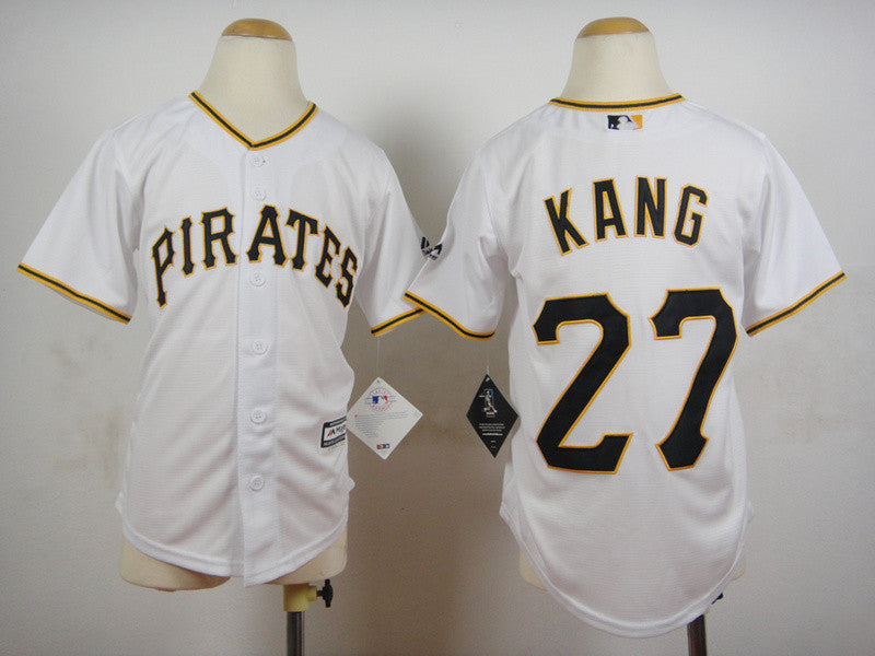 Jung Ho Kang Pittsburgh Pirates white jersey