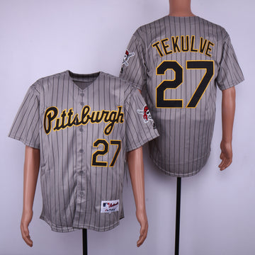 Kent Tekulve Pittsburgh Pirates gray jersey