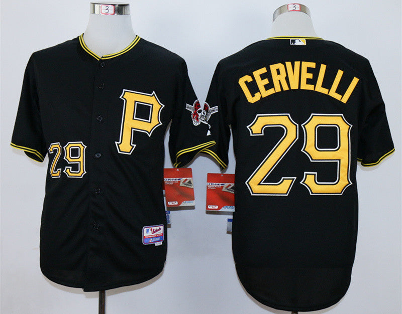 Francisco Cervelli Pittsburgh Pirates black jersey