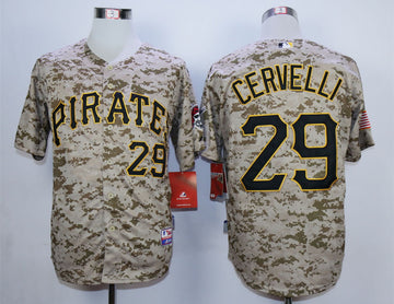 Francisco Cervelli Pittsburgh Pirates camo Camo jersey