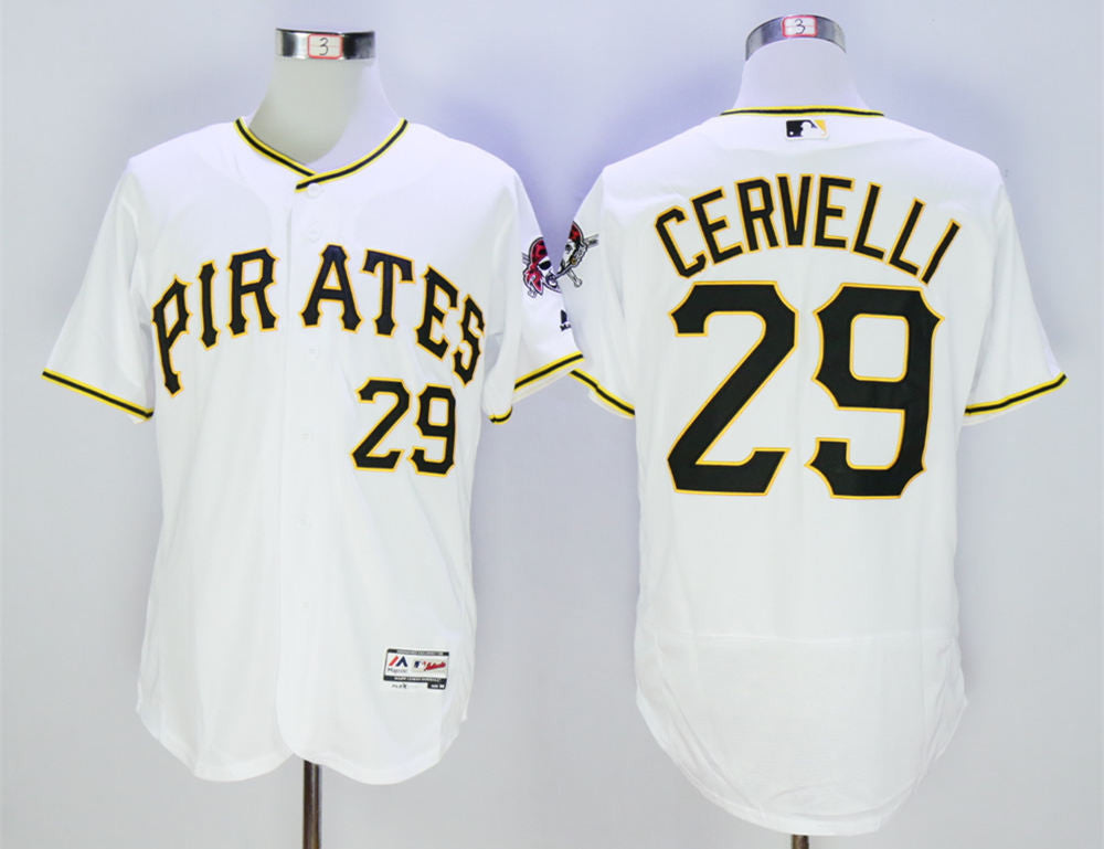 Francisco Cervelli Pittsburgh Pirates white jersey