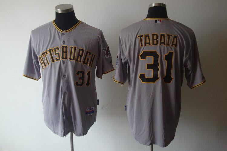 Tabata Pittsburgh Pirates grey jersey