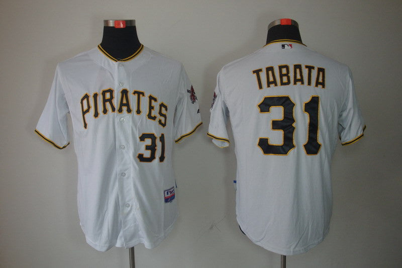 Tabata Pittsburgh Pirates white jersey