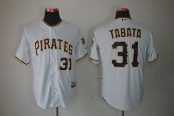 Tabata Pittsburgh Pirates white jersey