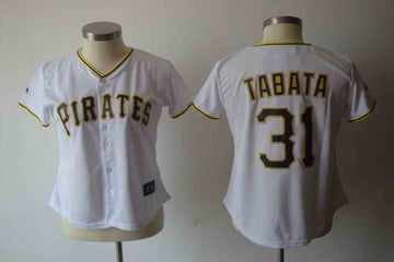 Tabata Pittsburgh Pirates white jersey