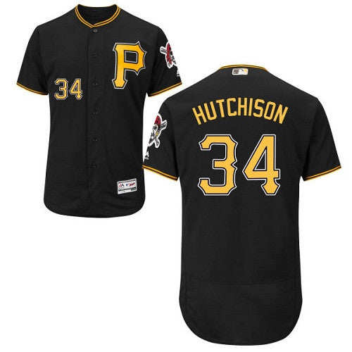 Drew Hutchison Pittsburgh Pirates black jersey