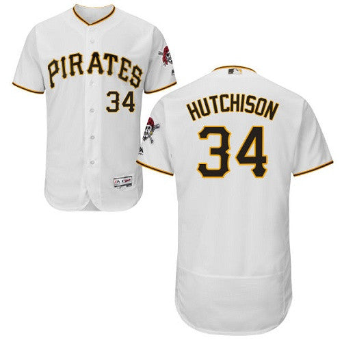 Drew Hutchison Pittsburgh Pirates white jersey