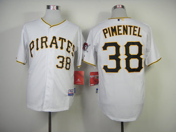 Pimentel Pittsburgh Pirates white jersey