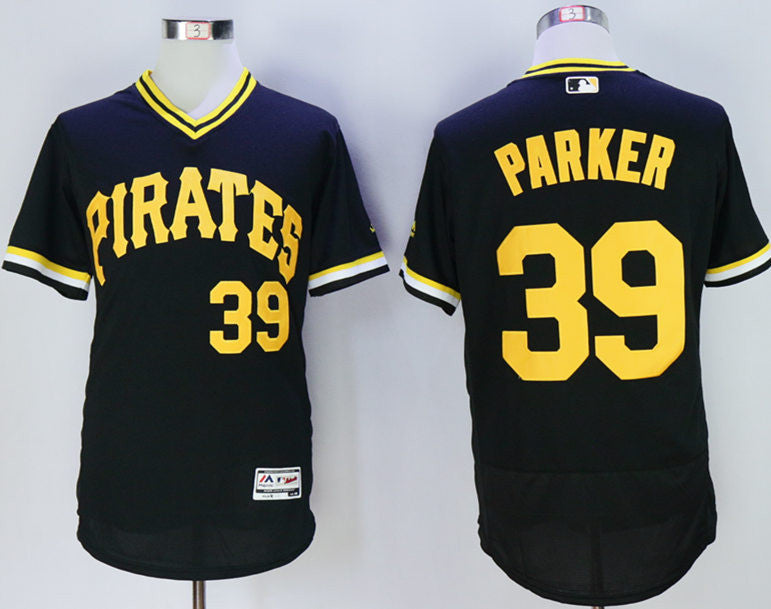 Dave Parker Pittsburgh Pirates black Throwback jersey