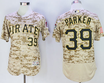 Dave Parker Pittsburgh Pirates camo Camo jersey
