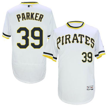Dave Parker Pittsburgh Pirates white Cooperstown jersey