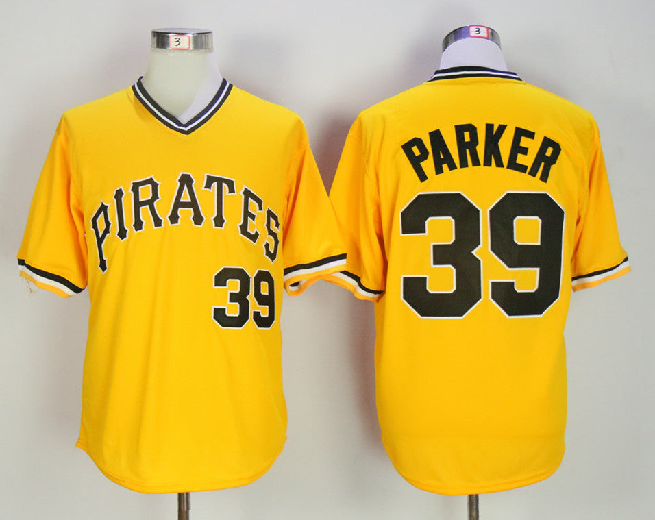 Dave Parker Pittsburgh Pirates yellow Alternate jersey
