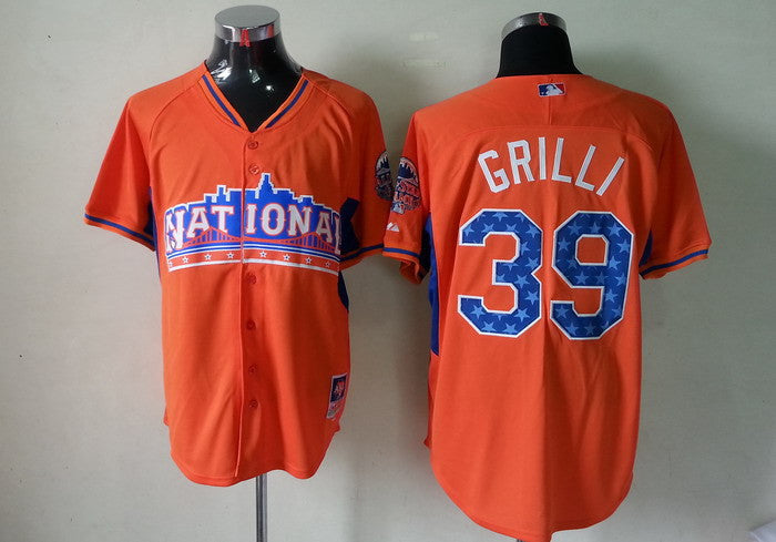 Grilli Pittsburgh Pirates orange jersey